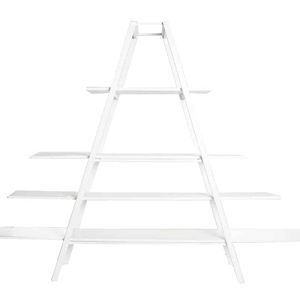 White Triangle Display/Back Bar